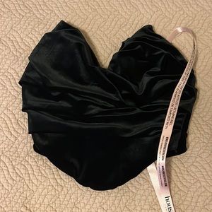 House of CB Black Velvet Tank Top